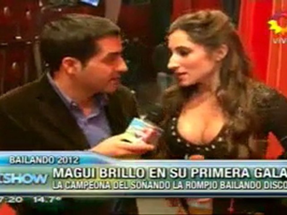 Magui Bravi y un exclente debut en el Bailando 2012. Nota con ella