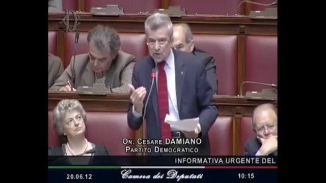 Damiano - Chiediamo un provvedimento immediato che salvaguardi gli esodati (20.06.12)