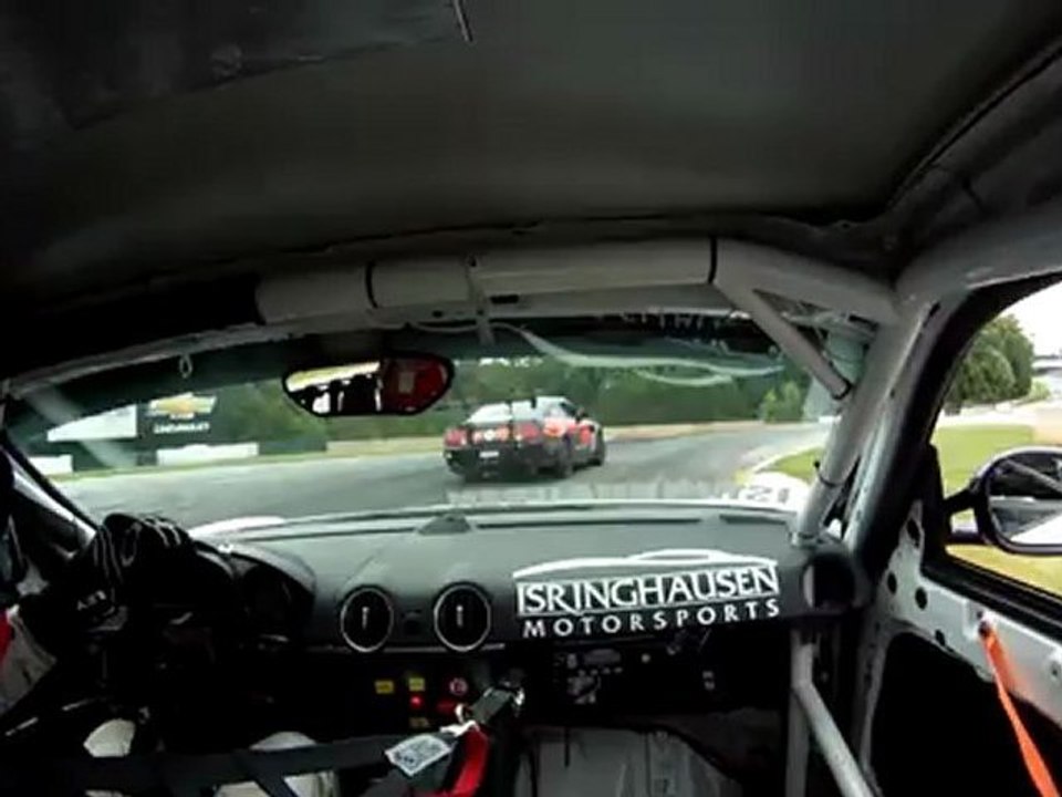 Dan Clarke Road Atlanta ITC Rnd 7 2012 - Boomerang Bay Mixers Isringhausen Motorsports Porsche Cayman S