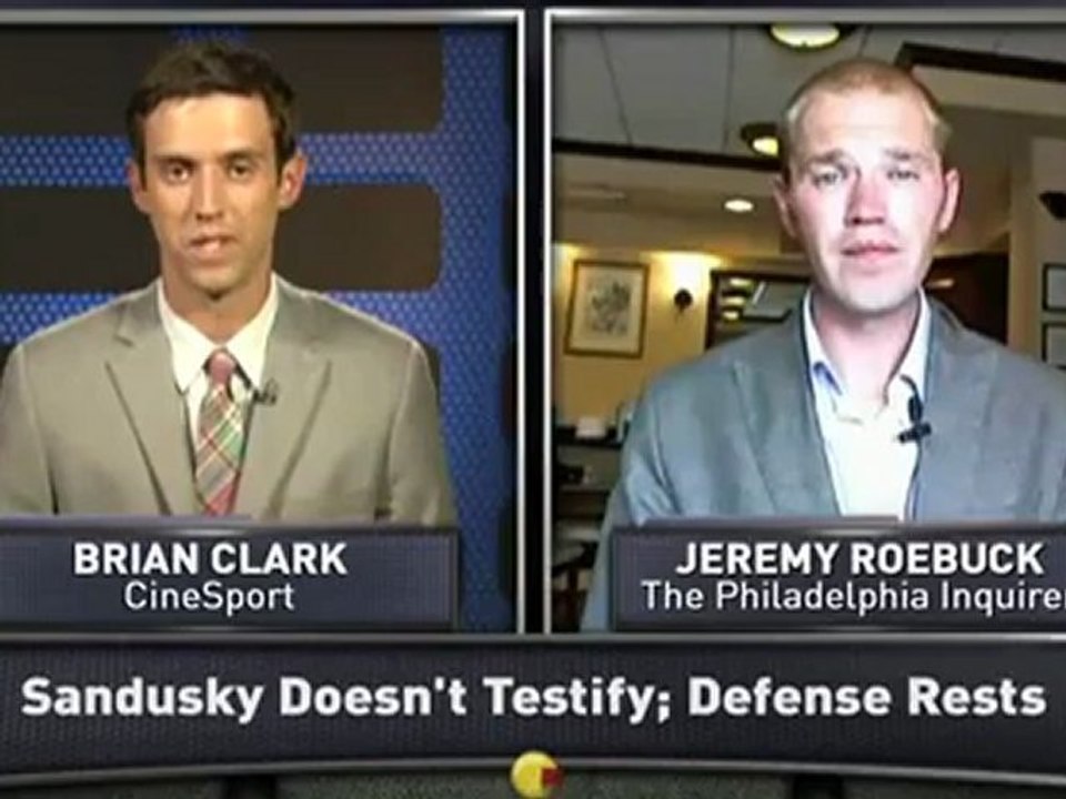 Sandusky Doesn't Testify; Defense Rests