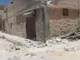 Syria فري برس حلب حريتان  أثار القصف الصاروخي 20 6 2012ج2 Aleppo