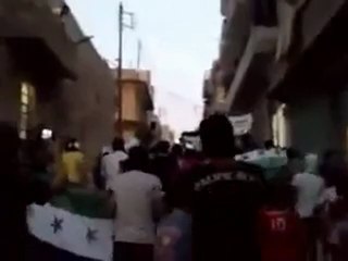 Syria فري برس حلب الهلك مسائية من أمام مسجد حمزة 20 6 2012 جـ2 Aleppo