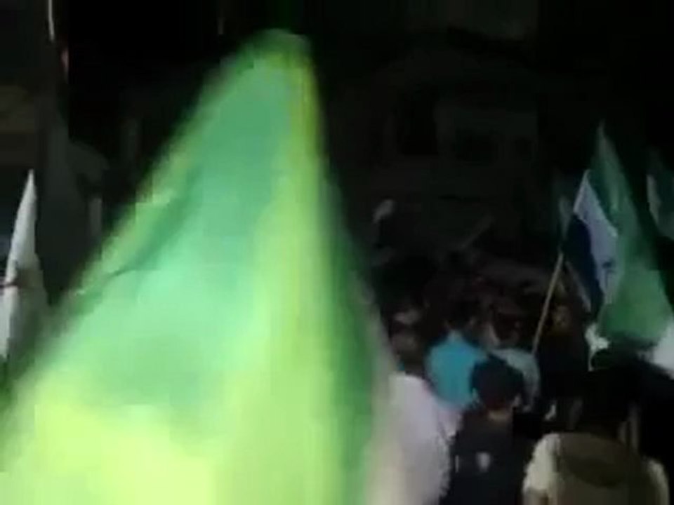 Syria فري برس ريف دمشق زملكا مظاهرة مسائية 20 6 2012  ج1 Damascus