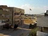 Syria فري برس حماه المحتلة قصف وحشي على المنازل حماه حي الاربعين 20 6 2012 Hama