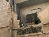 Syria فري برس  حماه المحتلة طريق حلب دمار المنازل جراء القصف العشوائي 20 6 2012 Hama