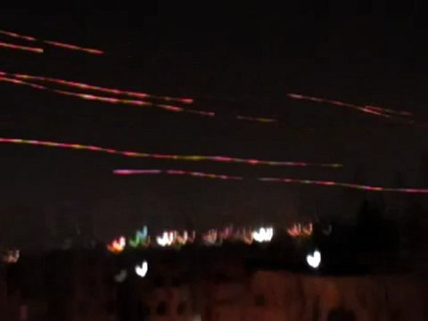 Syria فري برس حماه المحتلة أطلاق رصاص كثيف من دوار الجب20 6 2012 Hama