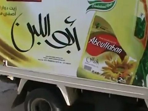 Syria فري برس حماه المحتلة استهداف كل من يجرء على قطع الشارع في حي طريق حلب 20 6 2012 Hama