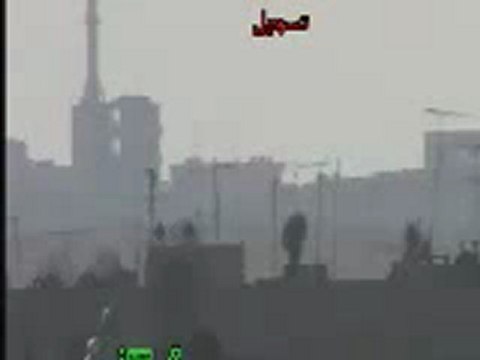 Syria فري برس حماه المحتلة أصوات القصف العنيف على المدينة 2012 6 20 Hama