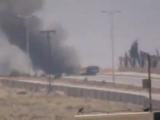 Syria فري برس حماه المحتلة مشاع الفروسية  اثار القصف على الحي  20 6 2012 Hama