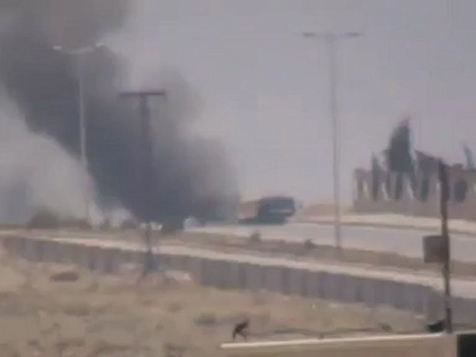 Syria فري برس حماه المحتلة مشاع الفروسية  اثار القصف على الحي  20 6 2012 Hama