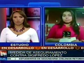 Dictan medida de aseguramiento contra Sigifredo López