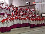 TG 16.06.12 Le emozioni del Coro della Cappella Sistina nella Cattedrale di bari