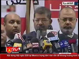 ANTÐ - Bầu cử Tổng thống Ai Cập: Ông Morsi tuyên bố thắng cử