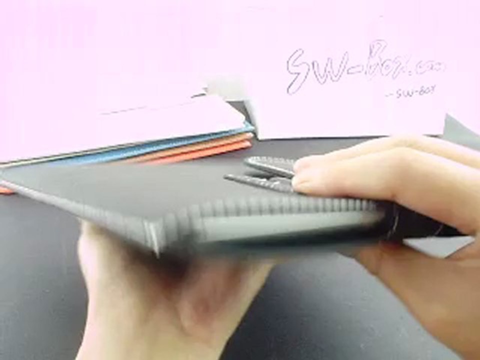 Super Slim Leather Sleeve Bag Cover Case for iPad 3/2