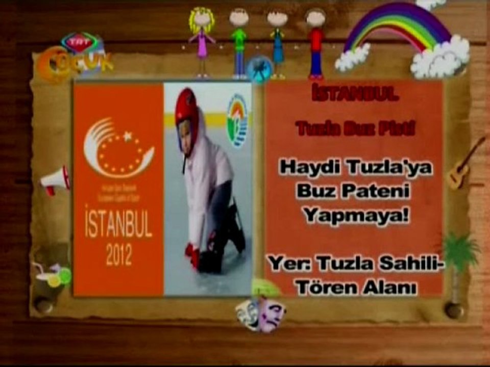 trt çocuk - tuzla buz pisti