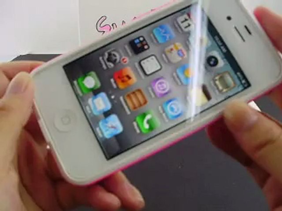 Detachable Dual Layer Slim Hard Case Cover For iPhone 4S 4