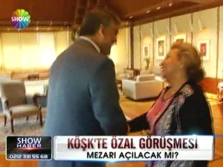 Abdullah Gül ve Semra Özal görüşmesi - 20 haziran 2012