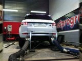 Test dyno reprogrammation moteur Range Rover Evoque 2.2 td4 150ch (réel 145)@213ch