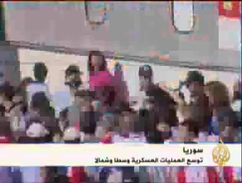 توسع العمليات العسكرية السورية