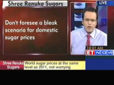 Expect 25 mn tn sugar output in 2013 - Shree Renuka