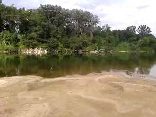 Petite plage sauvage en ardèche