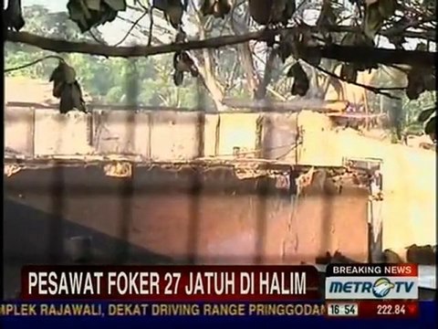 Air Force plane crashes in Indonesia