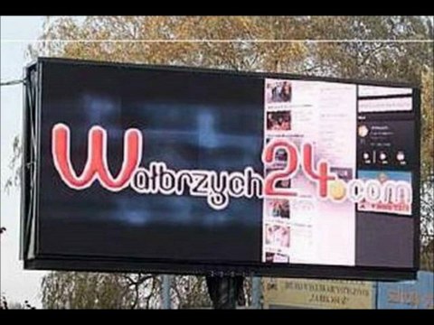 EKRAN LED WAŁBRZYCH, KOLEJOWA TEL.782 666 777
