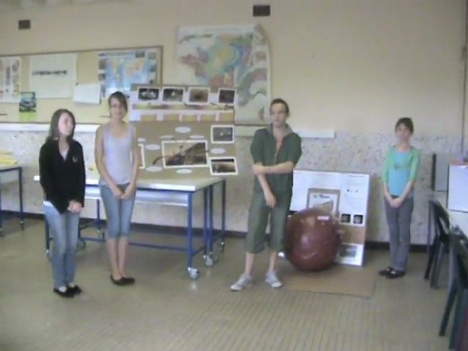 Projet robotique college Chabanais 2012 PresentationProjetMSL