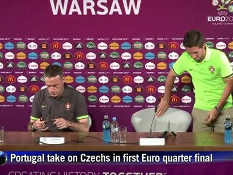 Portugal meet Czech Republic in Euro quarter final