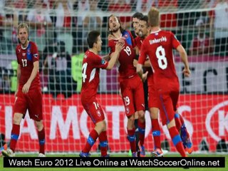watch euro 2012 quarter final Portugal vs Czech Republic soccer live online