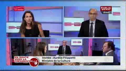 EN ROUTE VERS LA PRESIDENTIELLE,Invitée : Aurélie Filippetti