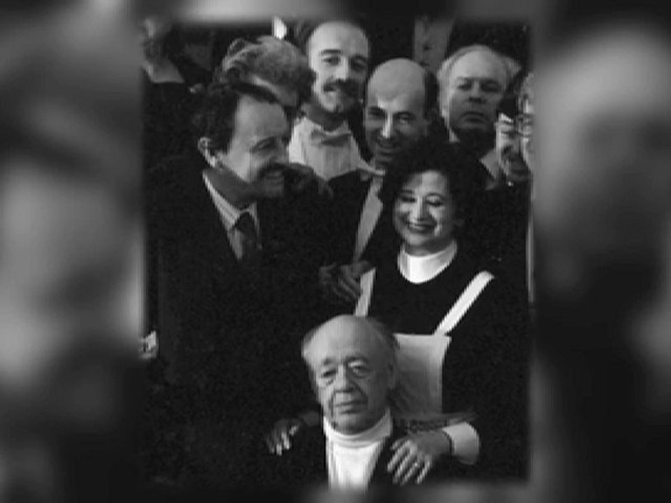 Mario Dondero et Ionesco