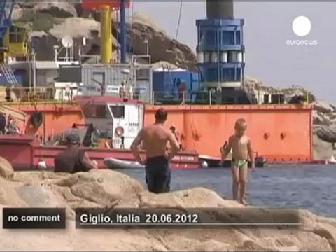 Costa Concordia salvage operation begins - no comment