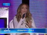 TeleFama.com.ar La nota a Jennifer López en Soñando por cantar