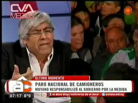 Canal 12 - Arriba Córdoba - Moyano en TN 21.06.2012