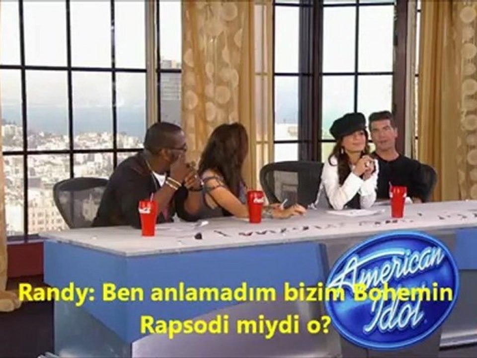 Adam Lambert Türkçe altyazılı American Idol Audition (altyazı sadece komedi için)