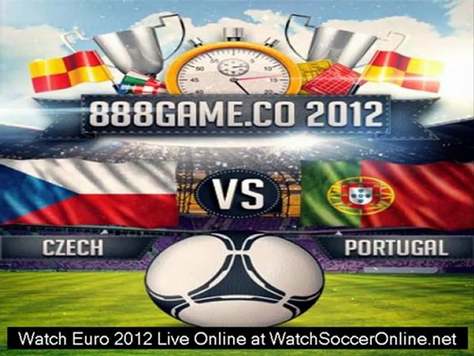 watch soccer euro 2012 Portugal vs Czech Republic football live online