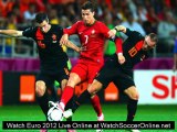 watch euro 2012 Portugal vs Czech Republic group games football live online