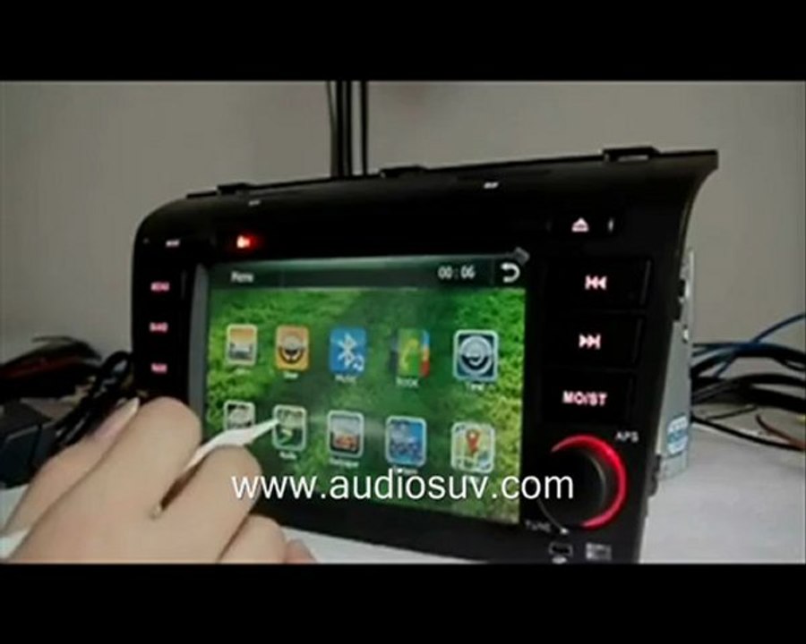 Car DVD Player with GPS for Mazda 3 model  www.audiosuv.com