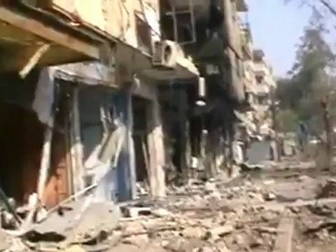Heavy shelling targets Syria's Homs