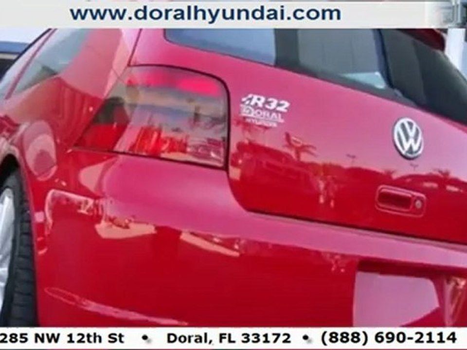 Miami FL Used 2004 Volkswagen R32 @ Doral Hyundai