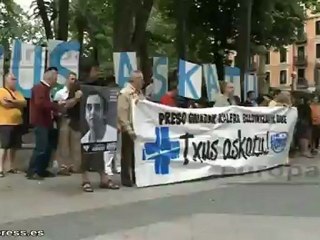 Concentración para pedir excarcelación preso ETA