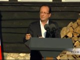 Point presse du Président Hollande lors du G8 de Camp David