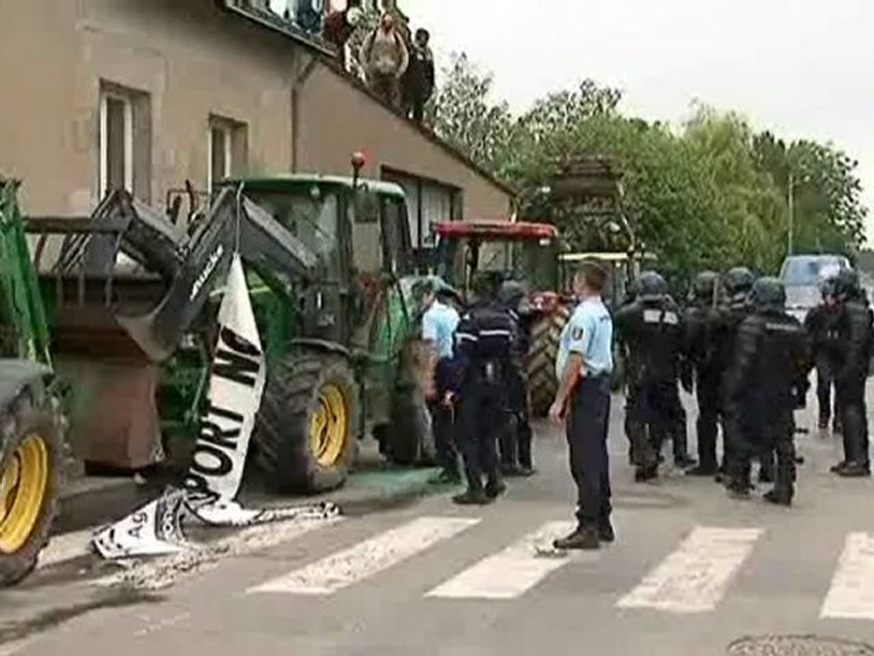 manif anti-aéroport : échauffourées à Notre-Dame des Landes
