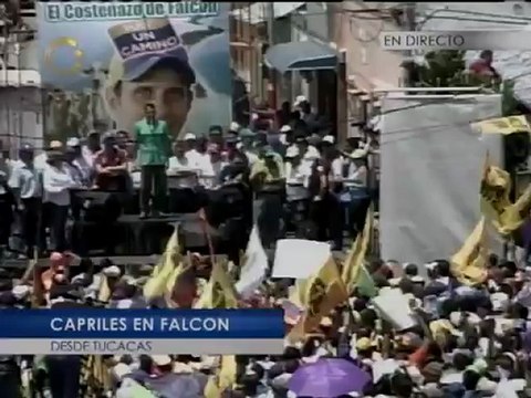 Capriles: Aunque le echen gasolina, ya ese motor no prende