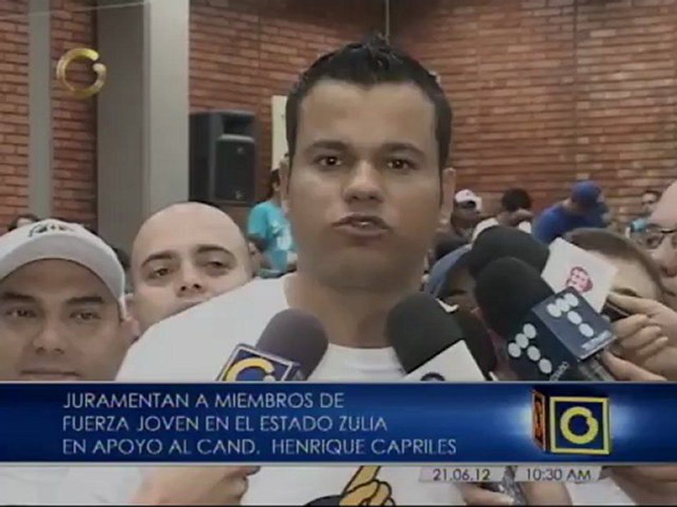 "Fuerza Joven" llevará el mensaje de Capriles a cada rincón del país