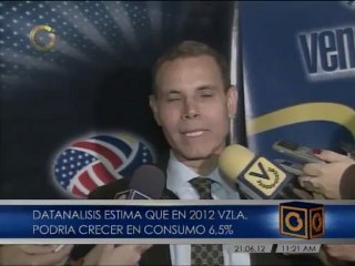 Datanálisis espera crecimiento de consumo de entre 7 y 8% para este año