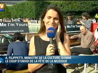 Fête de la musique : Aurélie Filippetti donne le La