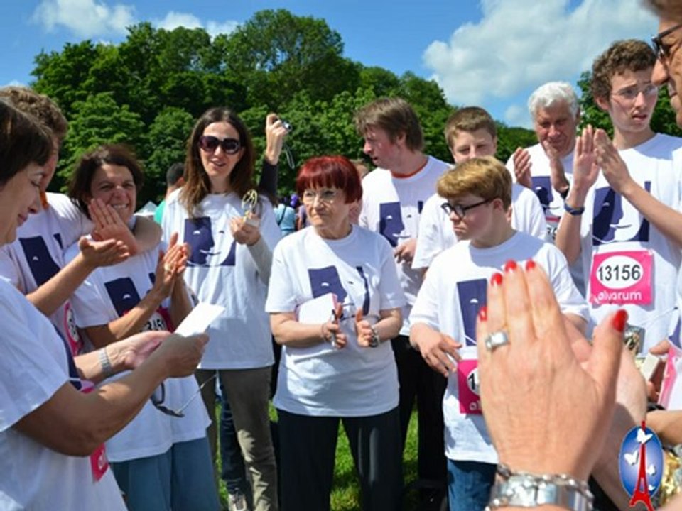Les Papillons Blancs de Paris - APEI 75 présents à la course des Héros : 17 juin 2012