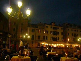 Place Santo Stefano, Venise, juin 12